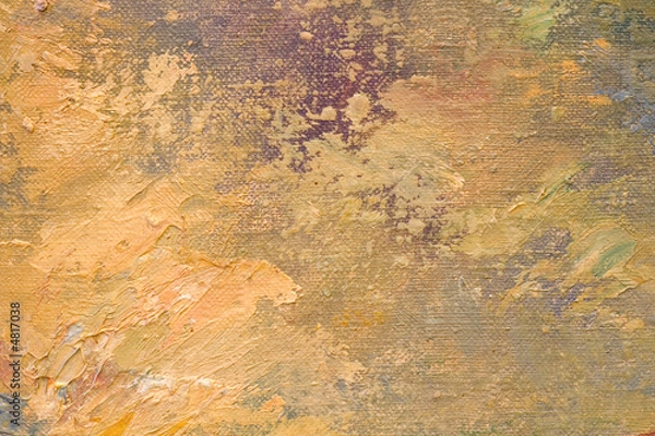 Obraz Oil painted background