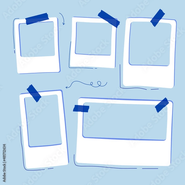 Fototapeta framework tamplate