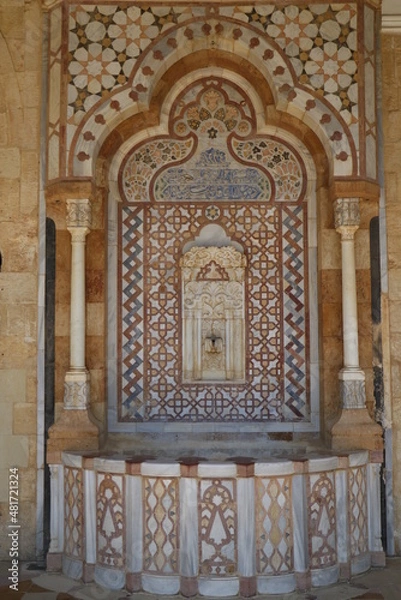 Obraz Islamic architecture interior 