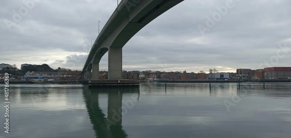 Fototapeta Bridge over the River