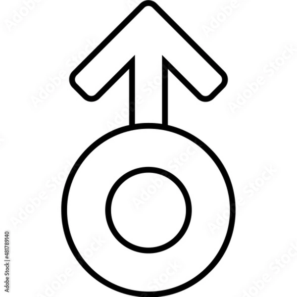 Obraz MAle Sign