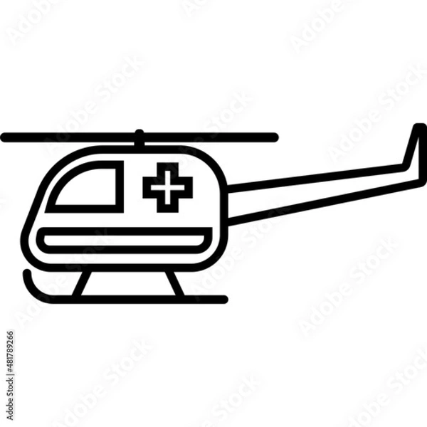 Obraz Emergency Helicopter