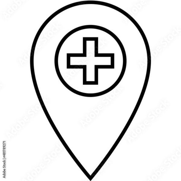 Obraz Hospital Location