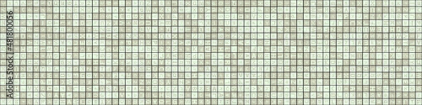 Fototapeta Abstract Geometric Pattern generative computational art illustration