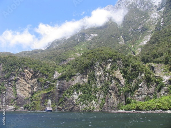 Obraz ニュージーランド、青空