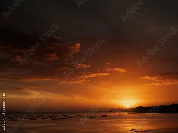 Obraz Atardecer Moaña