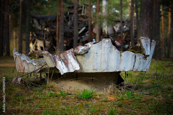 Obraz Природа и заброшенное