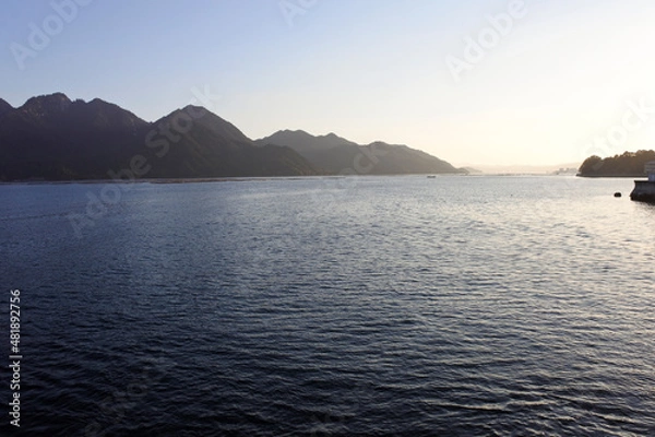 Obraz 瀬戸内海と宮島