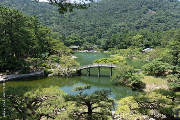 Obraz 栗林公園（飛来峰）