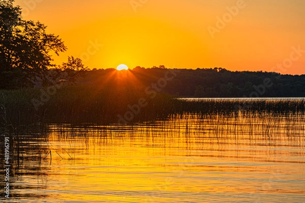 Obraz Lake Sunset