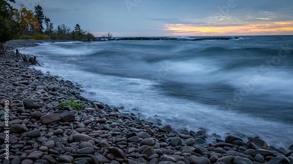 Obraz Windy Lake Superior Dawn