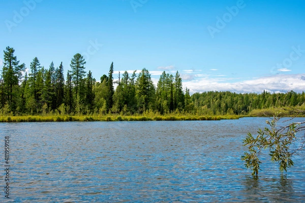 Obraz lake in the mountains