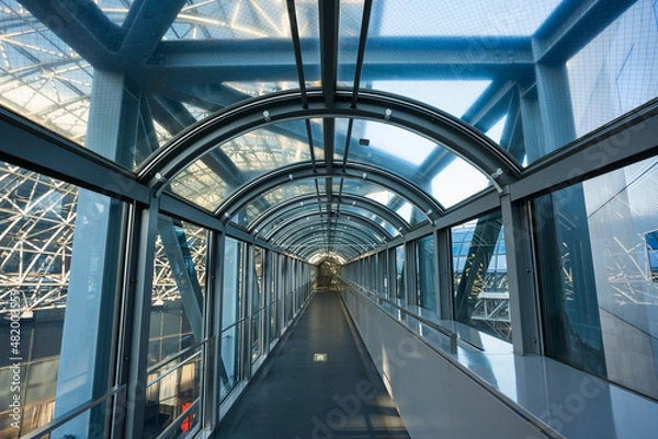 Fototapeta 京都駅の空中経路