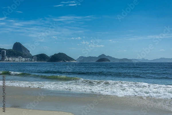 Fototapeta Copacabana beach, Rio de Janeiro, Brazil