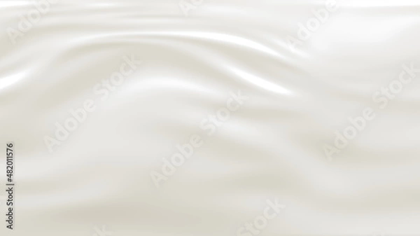 Obraz  Milk liquid white color drink and food texture background.