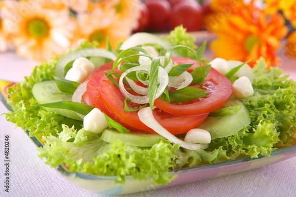 Fototapeta Fresh salad