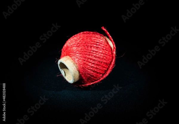 Obraz roll with string