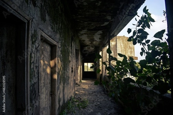 Fototapeta abandoned building