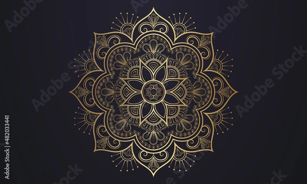 Obraz Mandala Design Template Design