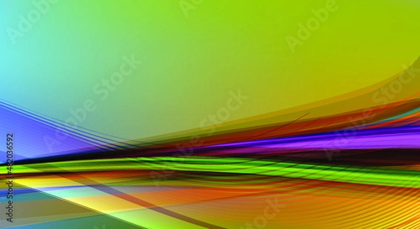 Fototapeta Abstract background with lighting effect. Vector 