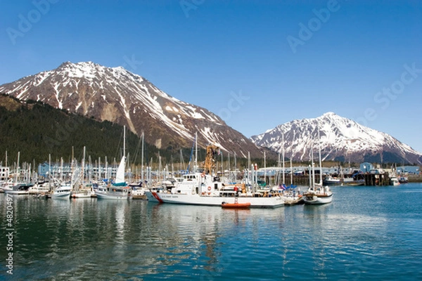 Obraz Boats at Resurrection Bay