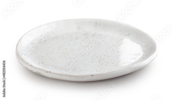 Obraz empty white plate