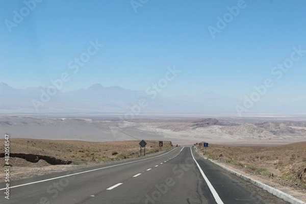 Obraz Atacama road