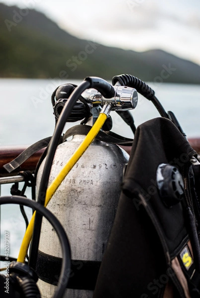 Obraz Scuba tank
