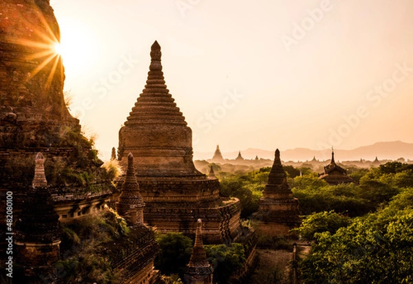 Fototapeta temple in Bagan