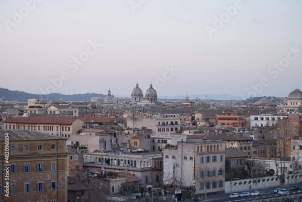 Fototapeta Rome landscape view
