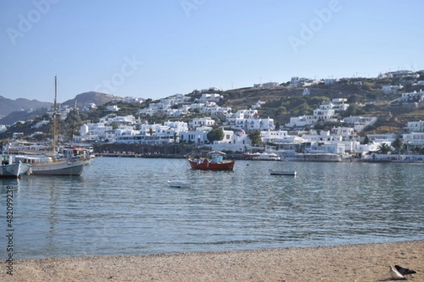 Obraz Mykonos from boat