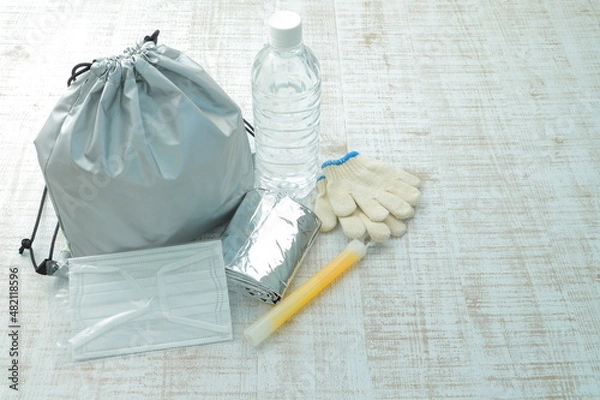 Fototapeta 子供用防災グッズ