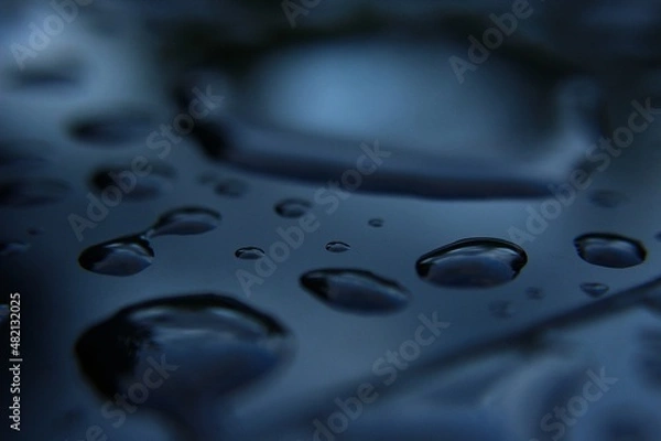 Fototapeta Wassertropfen - Drops