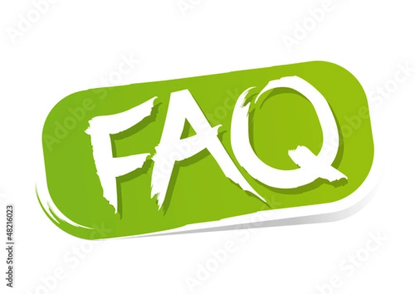 Obraz FAQ Button