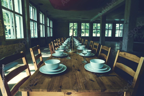 Obraz gedeckte Tafel