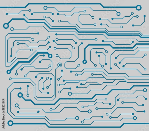 Obraz computer circuit board