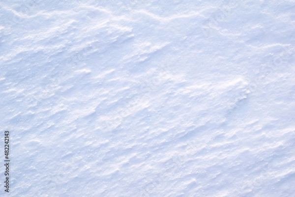 Fototapeta snow closeup background or texture