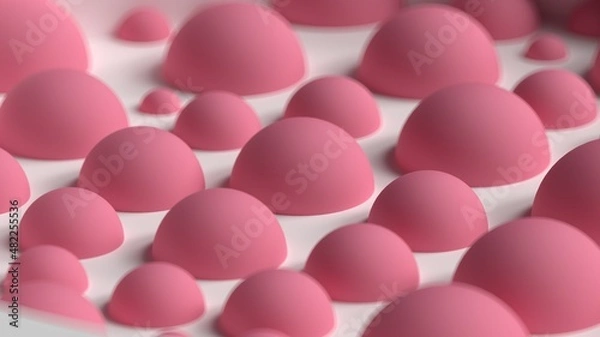 Obraz background wallpaper pink  abstract valentine's day 3d render