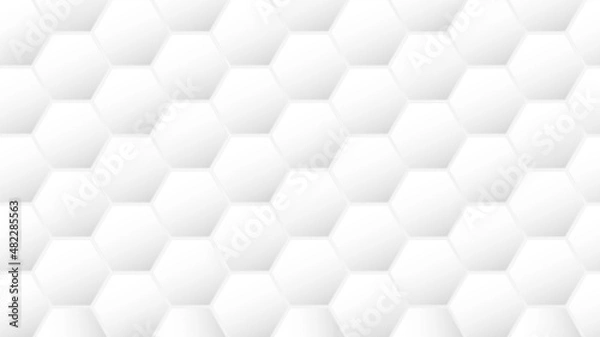 Fototapeta Hexagon abstract background.Vector illustration.