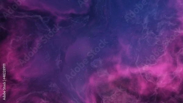Fototapeta nebula gas cloud in deep outer space