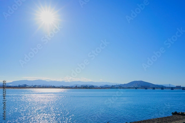 Obraz 吉野川(徳島県徳島市)