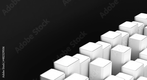 Fototapeta Abstract textures backgrounds color's black and white.