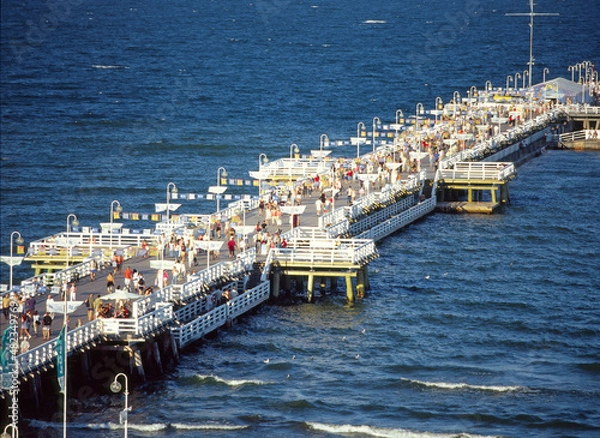 Obraz Bałtyk, molo
