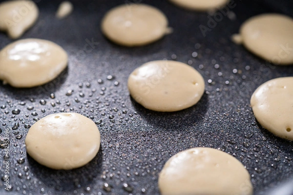 Fototapeta Mini pancake cereal