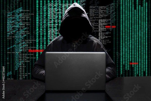 Fototapeta Hacker