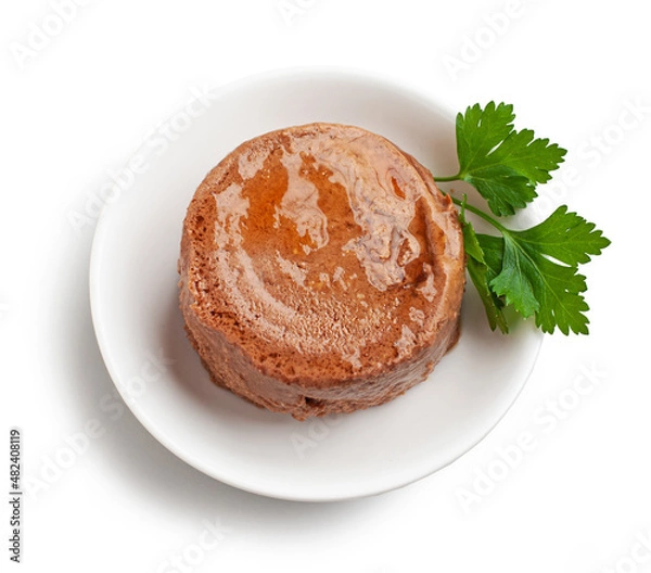 Obraz pet food on white background