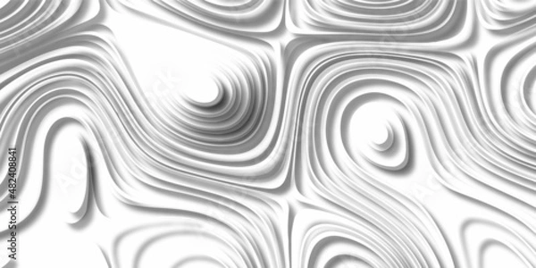 Fototapeta Abstract background vector with black and white color in this design. Modern and geometric abstract pattern marble texture background for design.