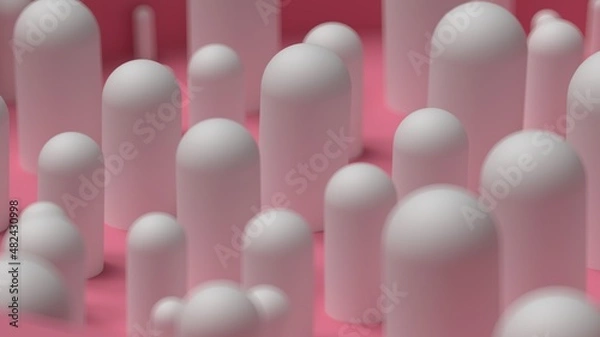 Obraz pink abstract background wallpaper valentine's day studio minimalism