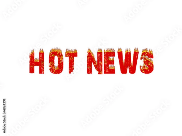 Obraz Hot news