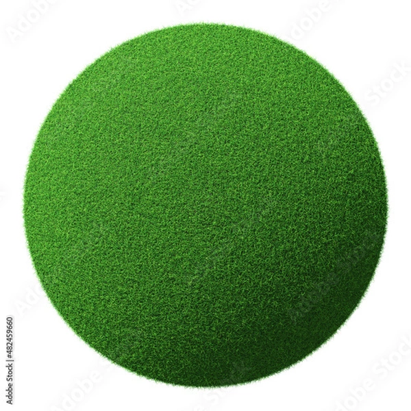 Fototapeta Grass shape - design element isolated